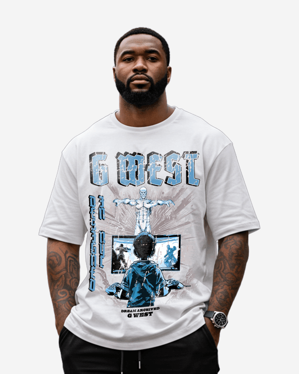 G West Game of G Baby Blue Tee Big and Tall