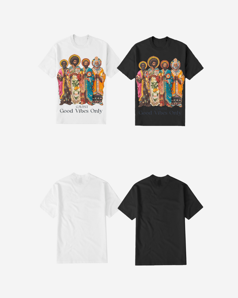G WEST GOOD VIBES TEE