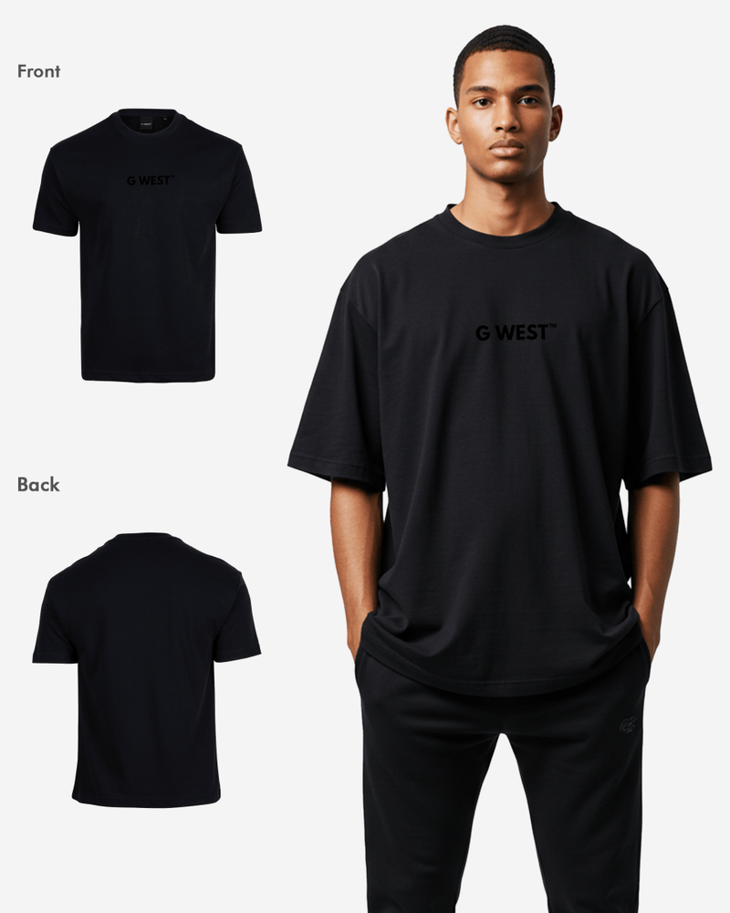 G West Heavyweight Logo Wear Oversized T-Shirt