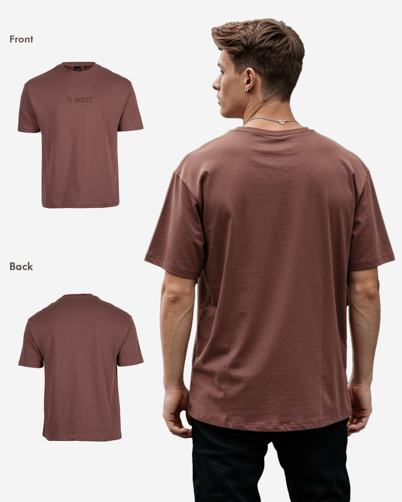 G West Heavyweight Logo Wear Oversized T-Shirt