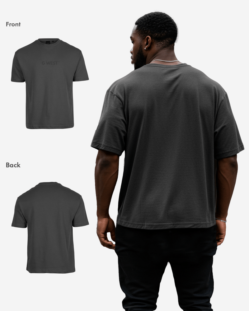 G West Heavyweight Logo Wear Oversized T-Shirt