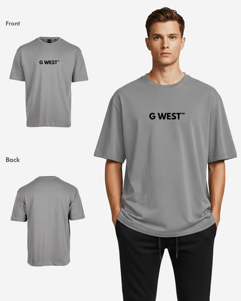 G West Heavyweight Logo Wear Oversized T-Shirt