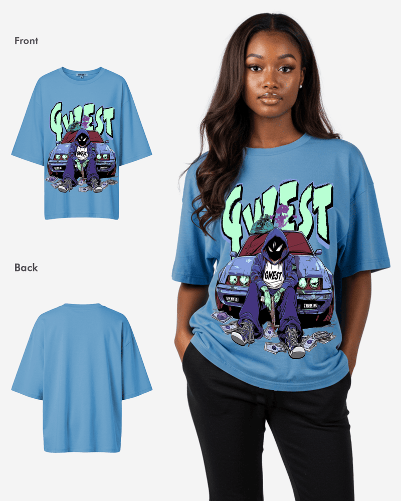 G WEST HEIST Oversized TEE - WOMEN