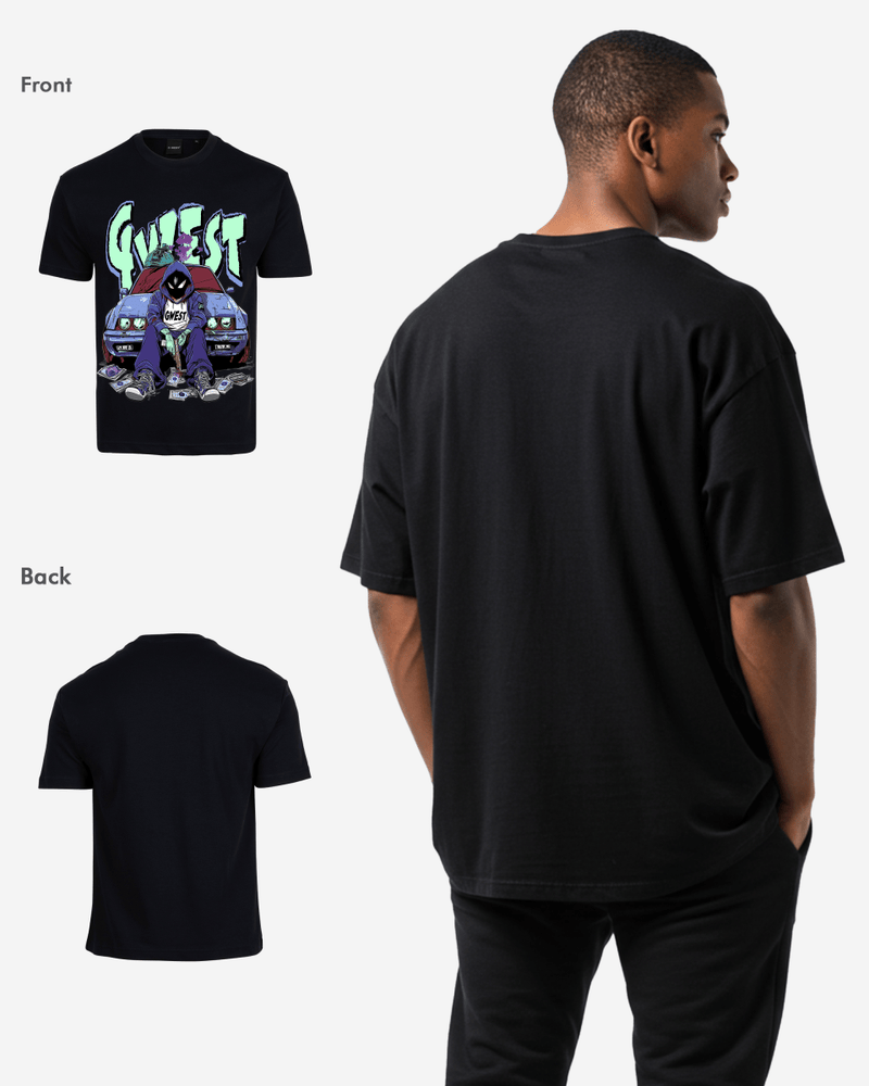 G WEST HEIST Oversized TEE