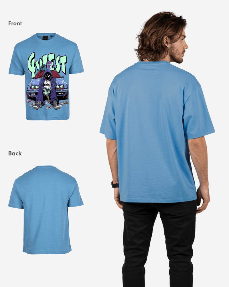 G WEST HEIST Oversized TEE