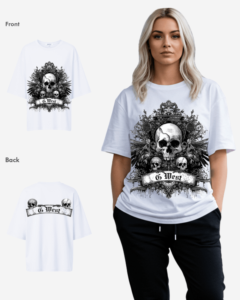 G West Hell City Oversized Tee - WOMEN