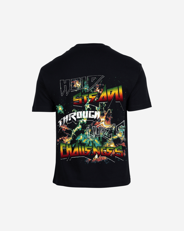 G West Hold Steady Premium Oversized Tee Front And Back Print