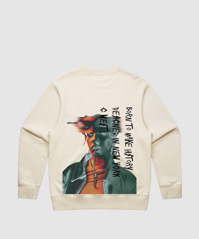 G West Holographic Chain Heavy Premium Crewneck - 6 Colors