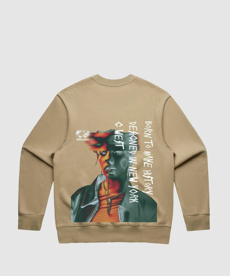 G West Holographic Chain Heavy Premium Crewneck - 6 Colors