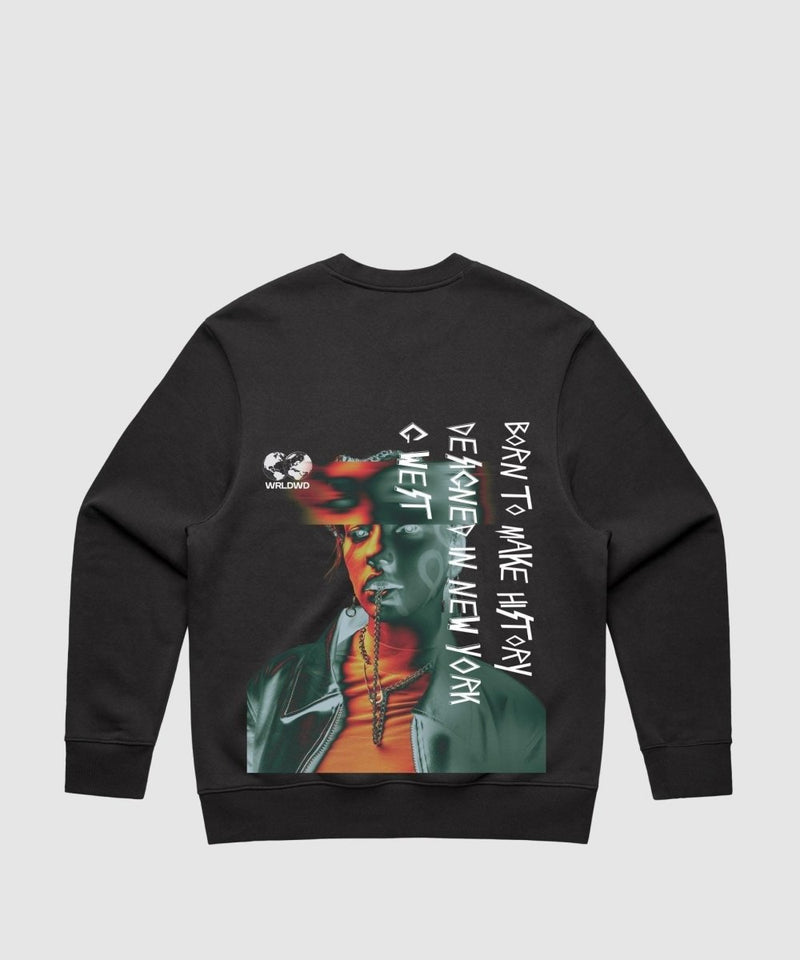 G West Holographic Chain Heavy Premium Crewneck - 6 Colors