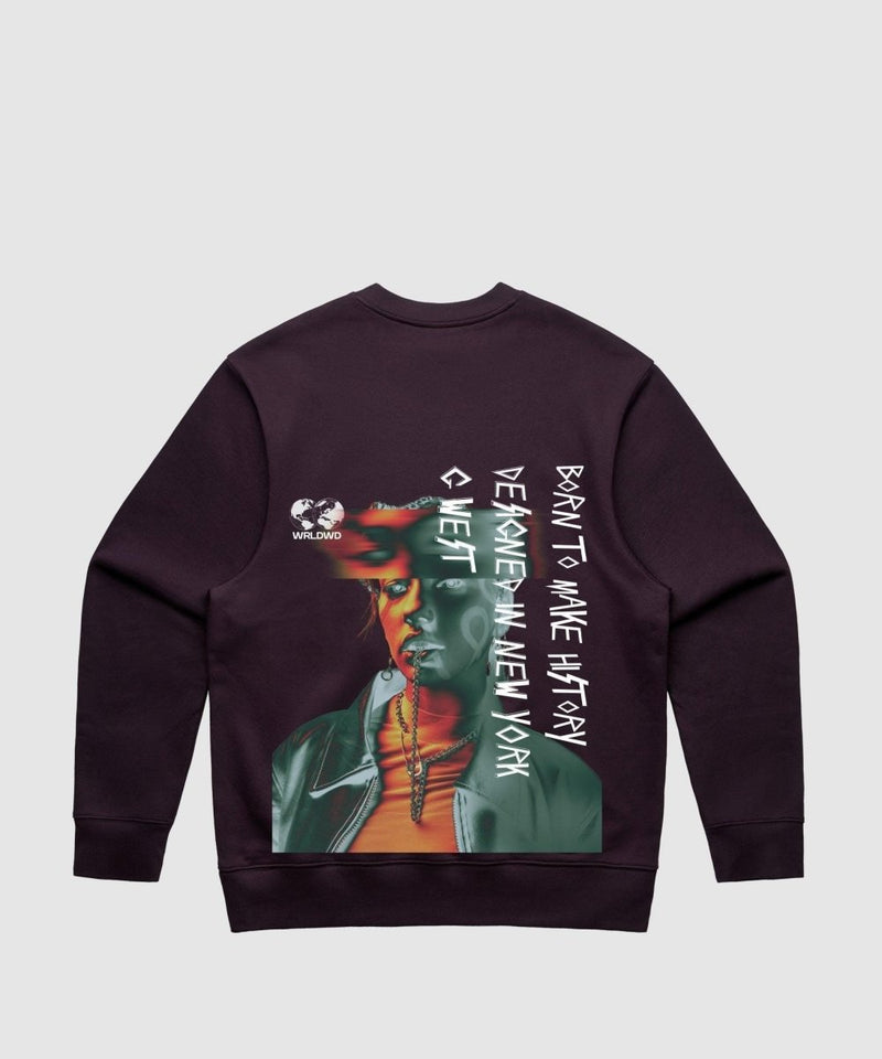 G West Holographic Chain Heavy Premium Crewneck - 6 Colors