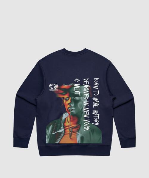 G West Holographic Chain Heavy Premium Crewneck - 6 Colors