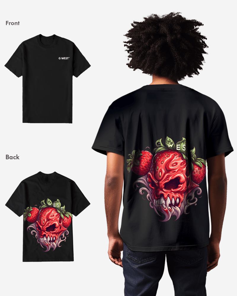 G WEST MUTATED STRAWBERRY T-SHIRT - 12 COLORS