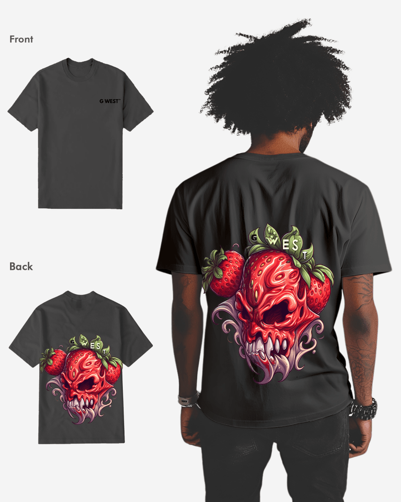 G WEST MUTATED STRAWBERRY T-SHIRT - 12 COLORS