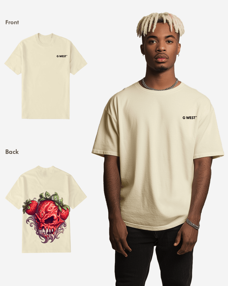 G WEST MUTATED STRAWBERRY T-SHIRT - 12 COLORS