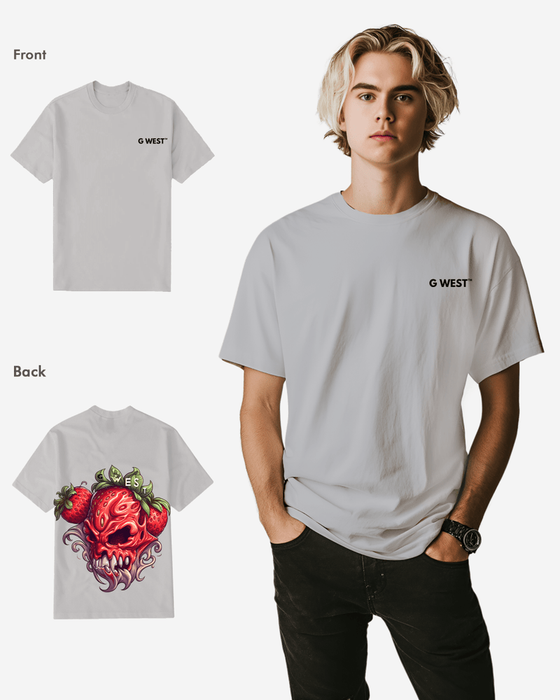 G WEST MUTATED STRAWBERRY T-SHIRT - 12 COLORS