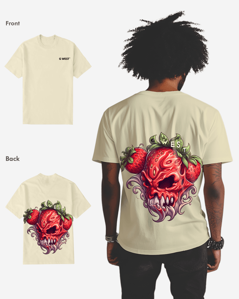 G WEST MUTATED STRAWBERRY T-SHIRT - 12 COLORS