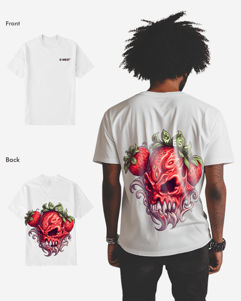 G WEST MUTATED STRAWBERRY T-SHIRT - 12 COLORS