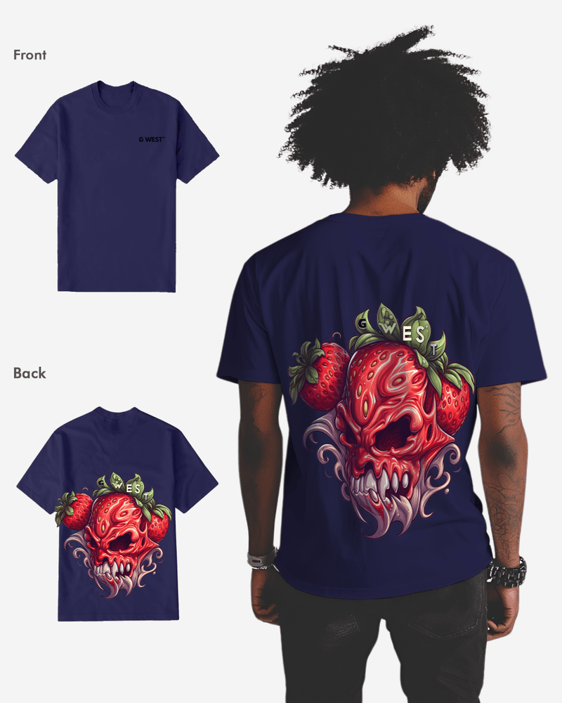G WEST MUTATED STRAWBERRY T-SHIRT - 12 COLORS