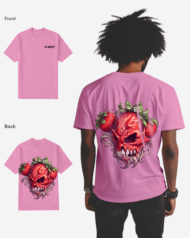 G WEST MUTATED STRAWBERRY T-SHIRT - 12 COLORS
