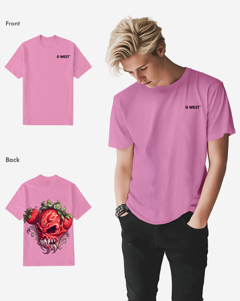 G WEST MUTATED STRAWBERRY T-SHIRT - 12 COLORS