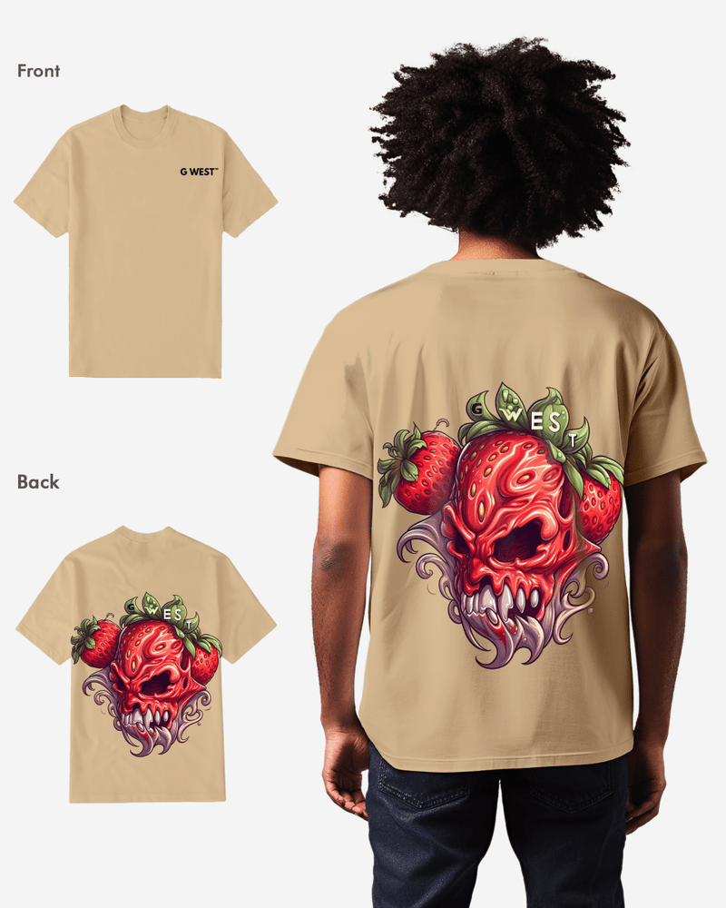 G WEST MUTATED STRAWBERRY T-SHIRT - 12 COLORS