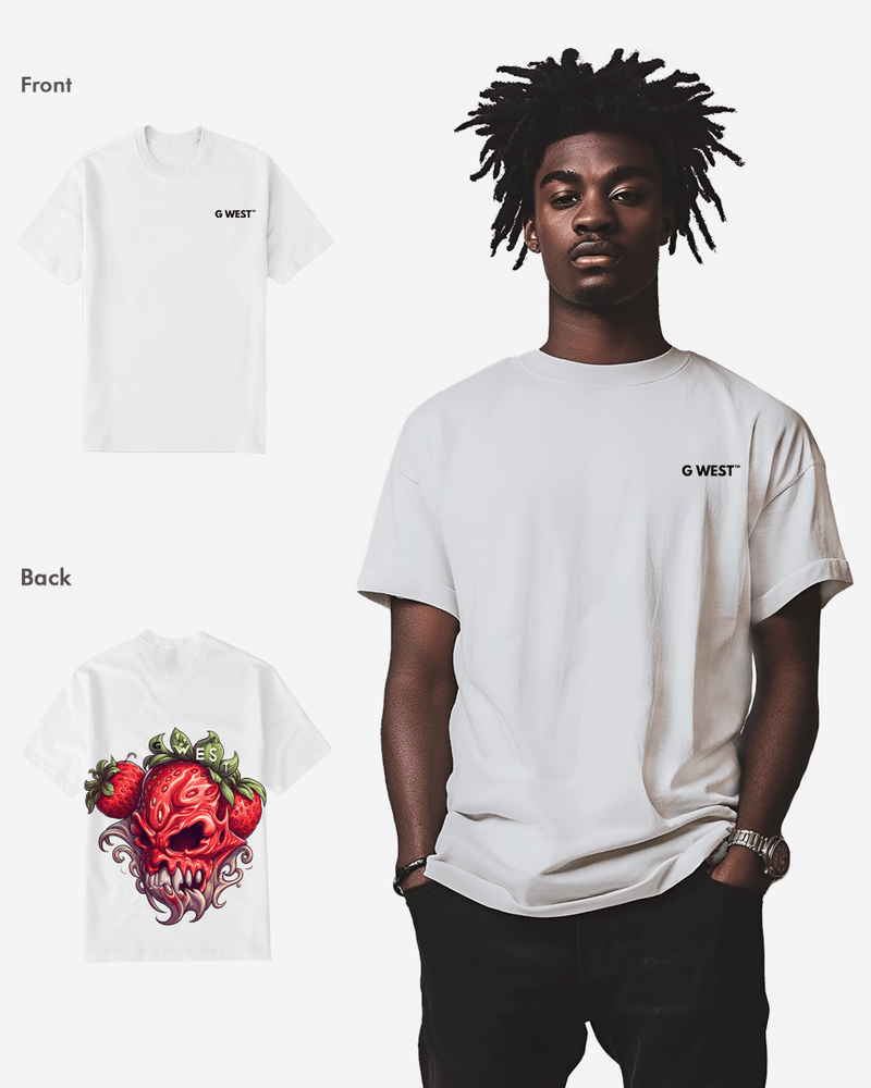 G WEST MUTATED STRAWBERRY T-SHIRT - 12 COLORS