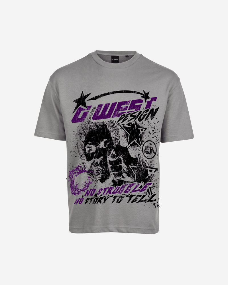 G West No Struggle No Story Oversized Tee