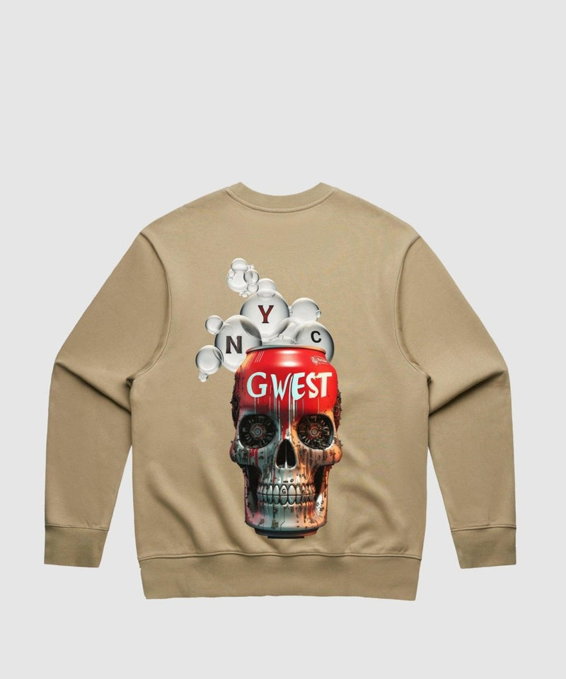 G West Nyc Can Heavy Premium Crewneck - 6 Colors