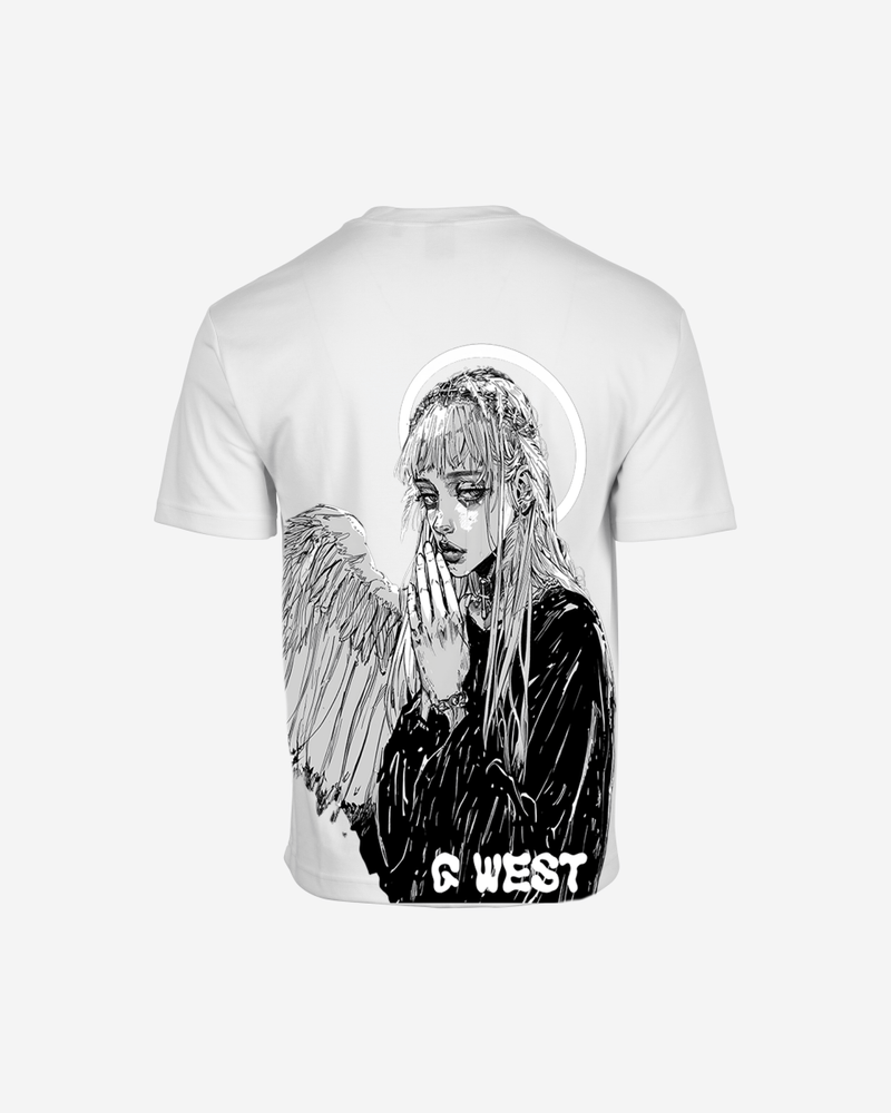 G West Oversized Angel Girl Tee