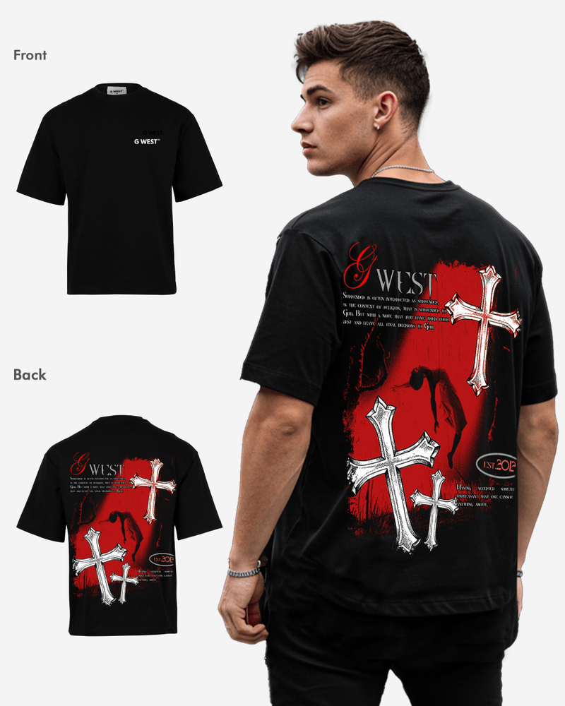 G West Oversized Ascending Soul Life Style Tee Mens Style