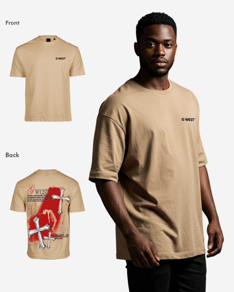 G West Oversized Ascending Soul Life Style Tee Mens Style