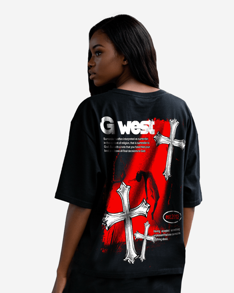 G West Oversized Ascending Soul Tee -WOMEN