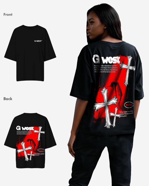 G West Oversized Ascending Soul Tee -WOMEN