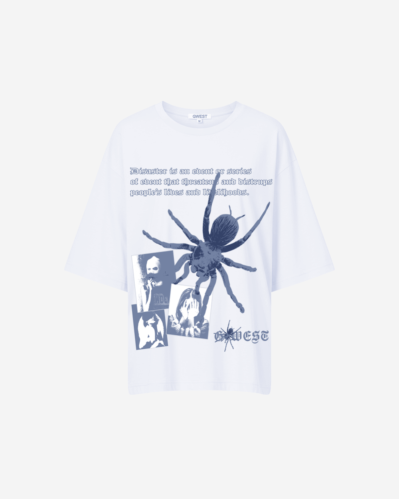 G West Oversized Big Spider Life Style Tee - WOMEN