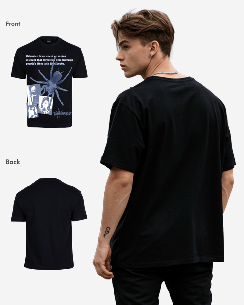 G West Oversized Big Spider Life Style Tee