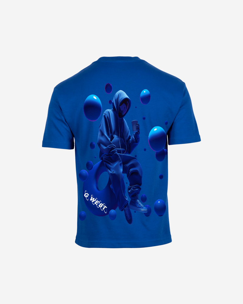 G West Oversized Blue Man Tee