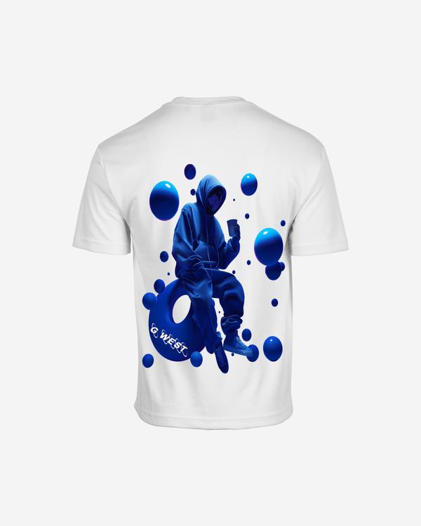 G West Oversized Blue Man Tee