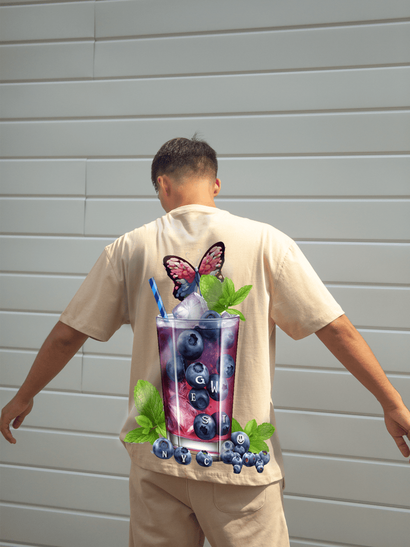 G West Oversize Blueberry Mohito Tee