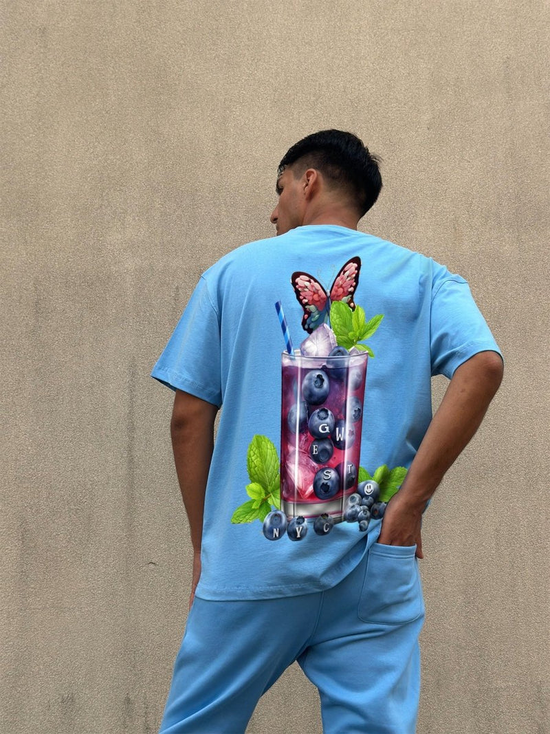 G West Oversize Blueberry Mohito Tee