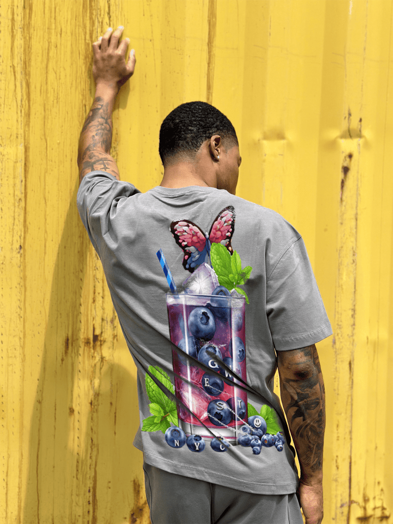 G West Oversize Blueberry Mohito Tee