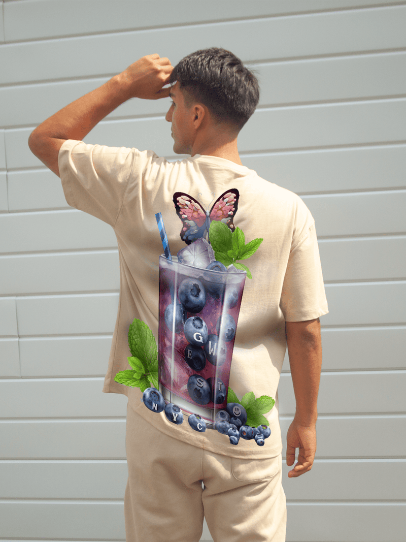 G West Oversize Blueberry Mohito Tee