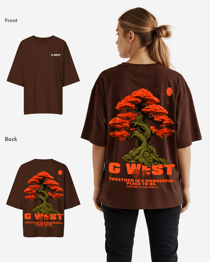 G West Oversized Bonsai Tee - Women