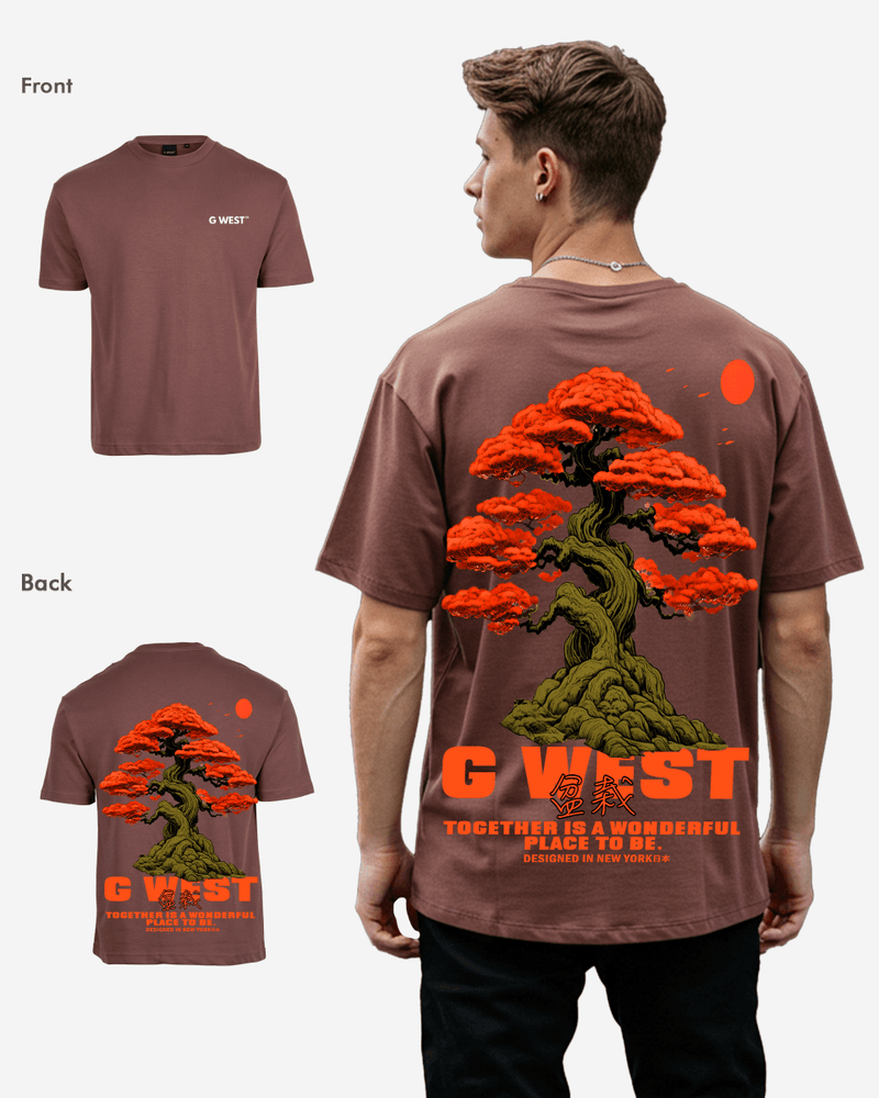 G West Oversized Bonsai Tee