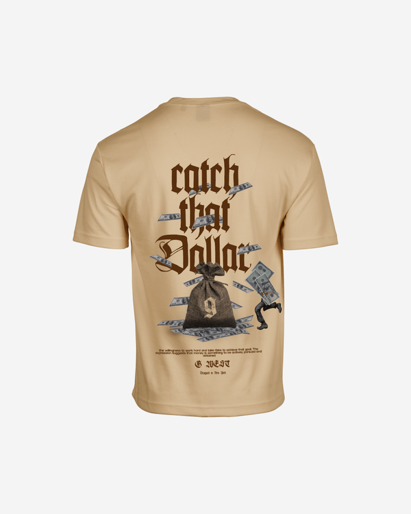 G West Oversized Catch That Dollar Life Stlye Tee Mens Style