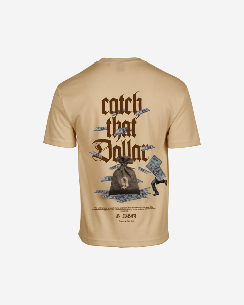 G West Oversized Catch That Dollar Life Stlye Tee Mens Style