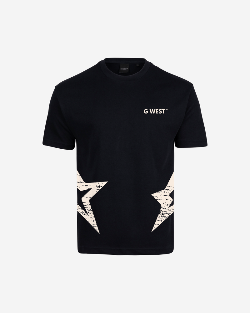 G West Oversized Chicago Arch Logo Tee