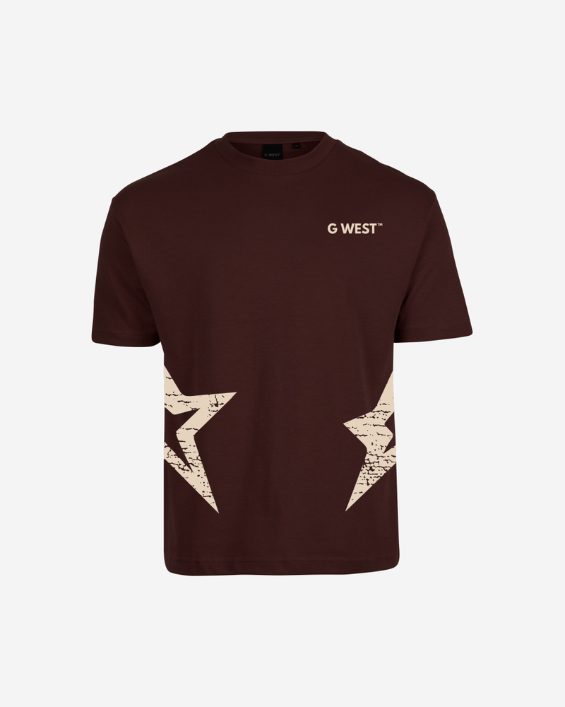 G West Oversized Chicago Arch Logo Tee