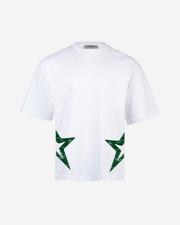 G West Oversized Cricket Pakistan Arch Logo T-Shirt