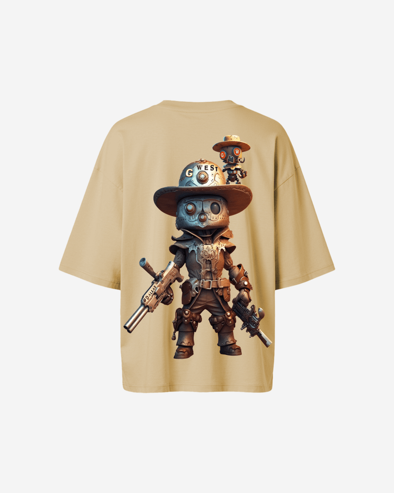 G WEST OVERSIZED DALLAS COWBOY T-SHIRT  - WOMEN